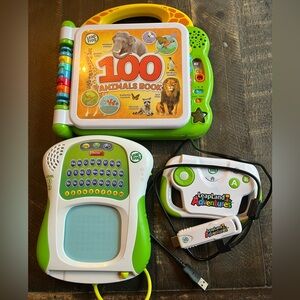 LeapFrog LeapLand Adventures Kids Learning Toy Set- Green and White